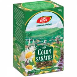 Ceai Colon sanatos (colon iritabil), D64 - 50g - Fares