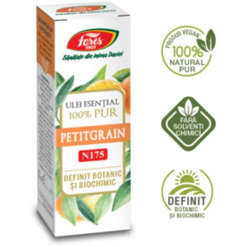 Ulei esential de Petitgrain N175, 10ml - Fares