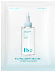 Dischete cu esenta pentru indepartarea sebumului Melting Sebum Softener Trial Kit, 2 bucati, Ilso