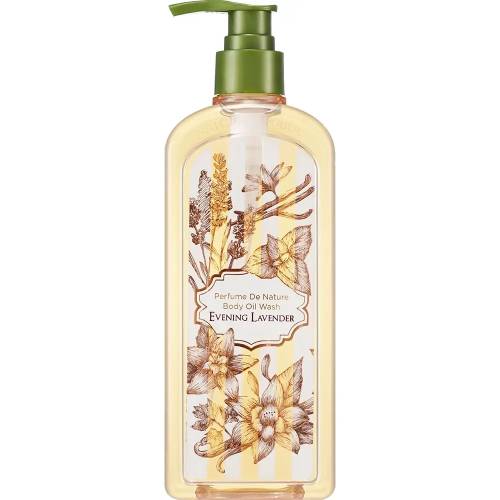 Ulei de dus Evening Lavender Perfume de Nature, 345ml, Nature Republic
