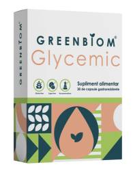 GLYCEMIC prebiotic, 30 capsule gastrorezistente, GREENBIOM