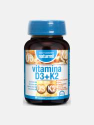 Vitamina D3 (4000 UI) + vitamina K2 (100 mcg), 60 comprimate, Naturmil - Type Nature