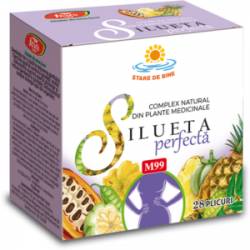 Ceai silueta perfecta complex, M99, 28 plicuri - Fares