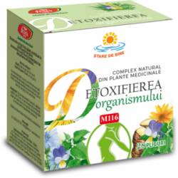 Detoxifierea organismului, M116, 28plicuri - Fares