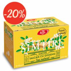 Simtire, ceai cu salcam si ginseng, 20plicuri - Fares