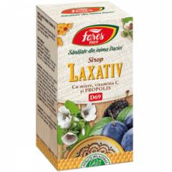 Sirop Laxativ cu miere si propolis, D69 - 100ml - Fares