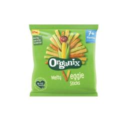 Sticksuri din porumb cu legume, 7 luni+, eco-bio, 15g - Organix