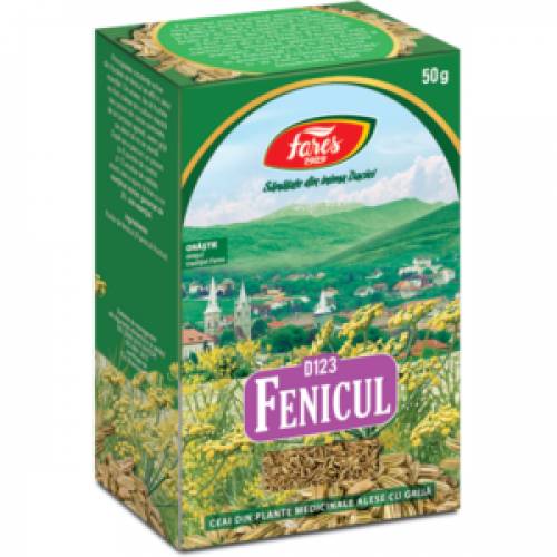 Ceai de fenicul, D123, 50g - Fares