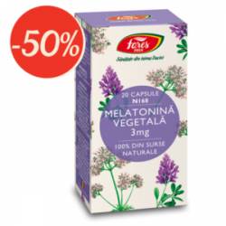 Melatonina vegetala, 3mg, N168, 20cps - Fares