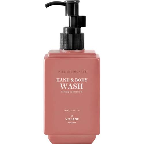 Gel de dus si sapun lichid hidratant Will Invigorate, 300ml, Village 11 Factory