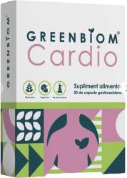 CARDIO Prebiotic, 30 capsule gastrorezistente, GREENBIOM