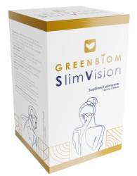 SlimVision – digestie sanatoasa si controlul greutatii, 60 capsule, Greenbiom