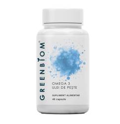 OMEGA 3 ULEI DE PESTE, 1000 mg, 40 capsule Greenbiom