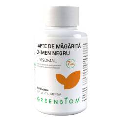 Lapte de magarita + Chimen Negru + Laptisor de Matca liofilizat 60 capsule – Anoom Laboratories - GreenBiom