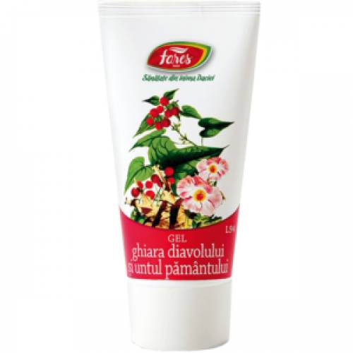 Gel antireumatic Ghiara diavolului si untul pamantului - L94 - 50ml - Fares