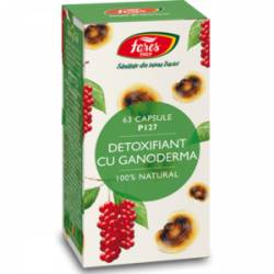 Detoxifiant cu ganoderma 60cps - Fares