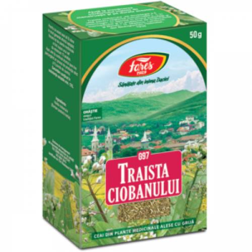 Ceai traista ciobanului, 50g - Fares