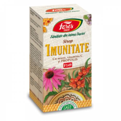 Imunitate cu miere si propolis sirop - 100ml - Fares