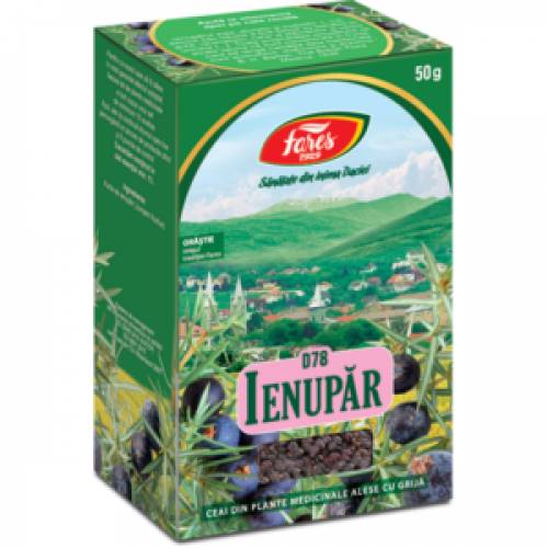 Ceai Ienupar - fructe - D78 - 50g - Fares