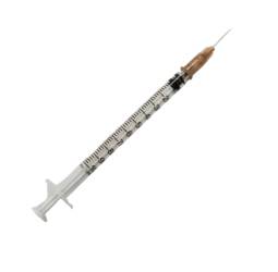 Minut Seringa Insulina 1ml cu ac detasabil 27G 0,4 x13 mm