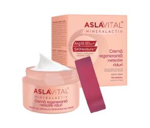 Aslavital Mineralactiv crema regeneranta netezire riduri cu argila si skinectura 50 ml