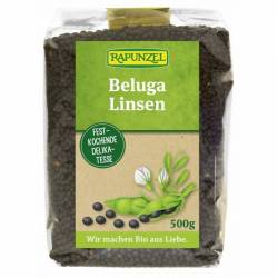 Linte Beluga neagra mica, eco-bio, 500g - Rapunzel
