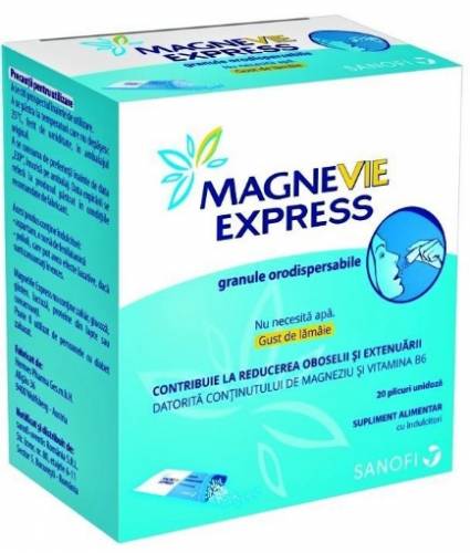 MagneVie Express - 20 plicuri orodispersabile
