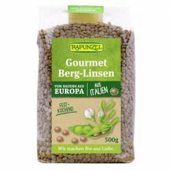 Linte Gourmet maro, eco-bio, 500g - Rapunzel