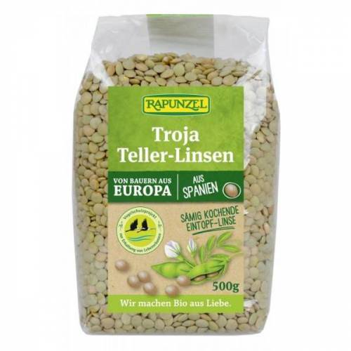 Linte Troja maro, eco-bio, 500g - Rapunzel