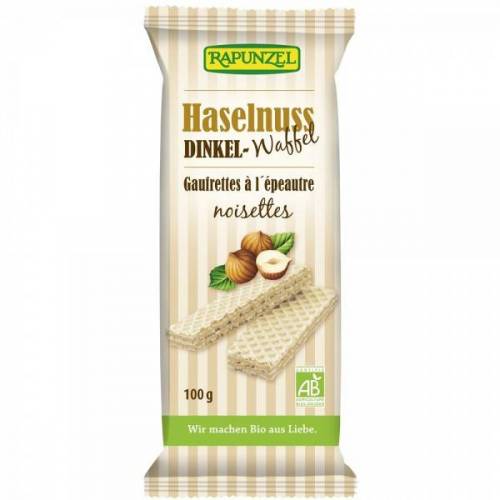 Napolitana cu alune de padure, eco-bio, 100g - Rapunzel