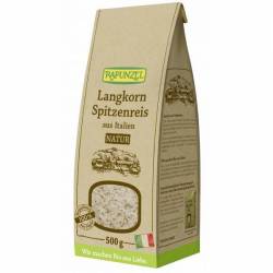 Orez natur cu bob lung ascutit, eco-bio, 500g - Rapunzel