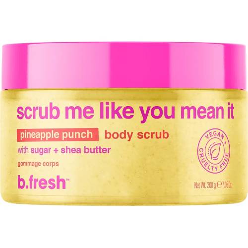 Scrub pentru corp cu extract de ananas Scrub me like you mean it, 200ml, B.fresh