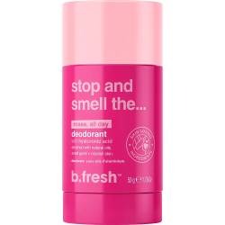 Deodorant cu trandafir Stop and smell the roses all day, 50g, B.fresh