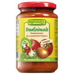 Sos vegan de tomate Traditional, eco-bio, 340g - Rapunzel