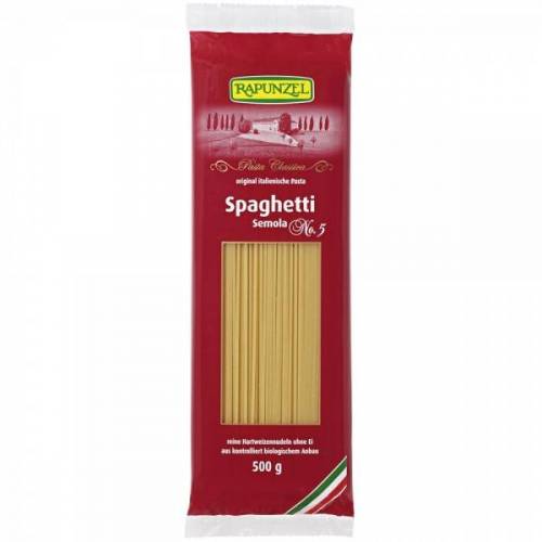 Spaghetti semola, eco-bio, 500g - Rapunzel