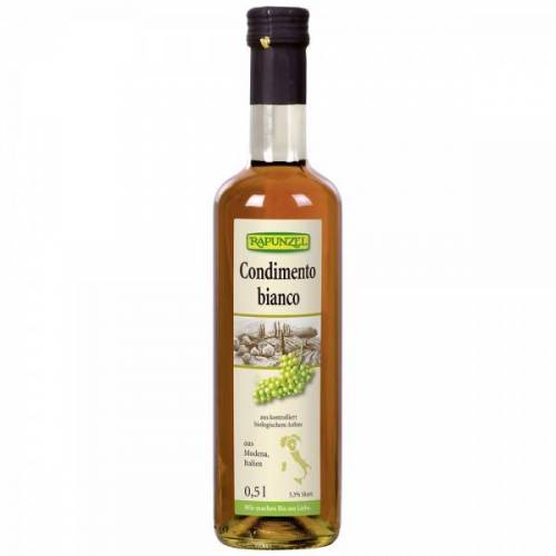 Otet Balsamic Bianco Condimento, eco-bio, 500ml - Rapunzel