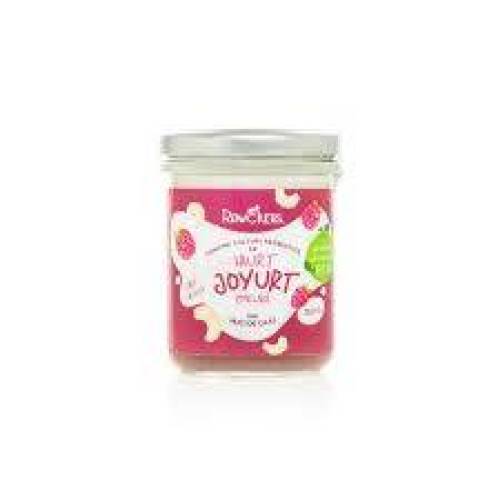 Iaurt din nuci de caju cu zmeura, 150 g, Rawckers
