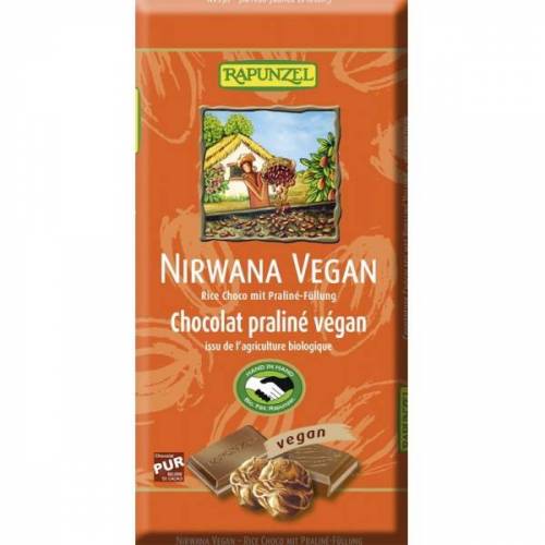 Ciocolata Vegana Nirwana, eco-bio, 100g - Rapunzel