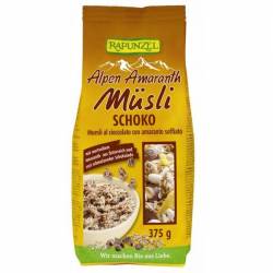 Musli cu amarant si ciocolata, eco-bio, 375g - Rapunzel