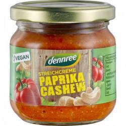 Pate vegetal cu ardei si caju, eco-bio, 180g - Dennree