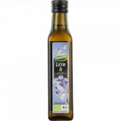 Ulei de in presat la rece, eco-bio, 250ml - Dennree
