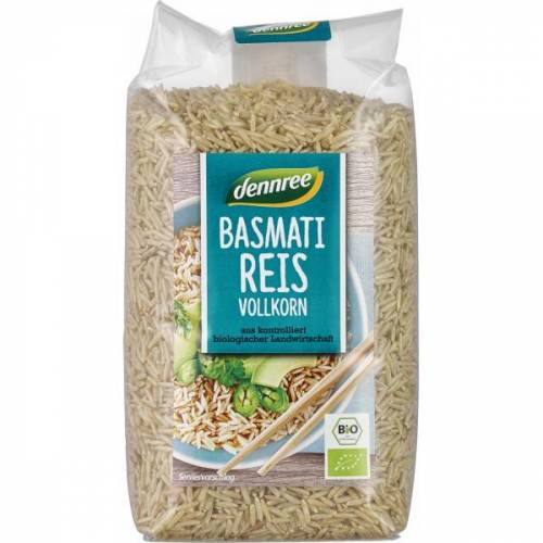 Orez basmati integral, eco-bio, 500g - Dennree