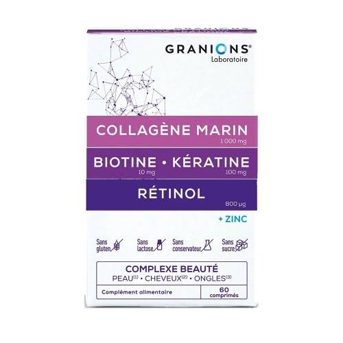 Granions Complexe Beaute – Piele, Par, Unghii 60 comprimate