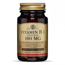 Vitamina B1, 100 mg, 100 capsule vegetale, Solgar