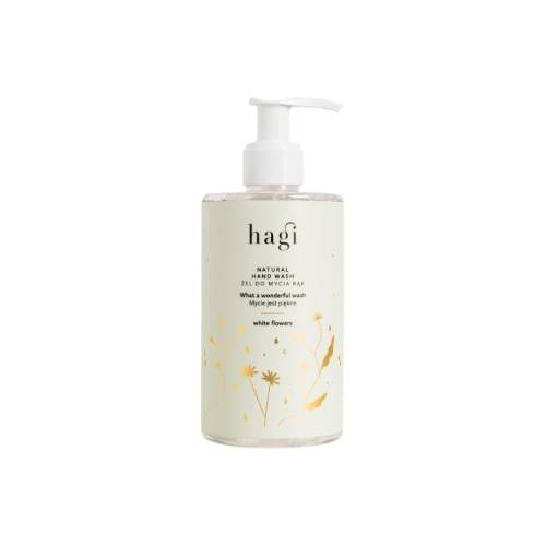 Sapun lichid pentru maini cu Flori Albe, 300ml, Hagi