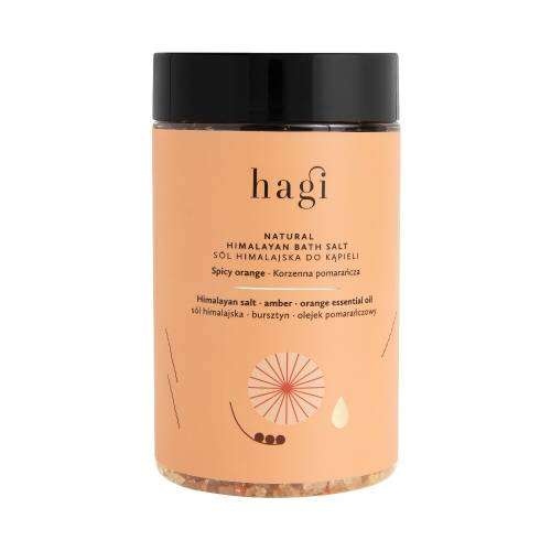 Sare de baie Spicy Orange, 480g, Hagi