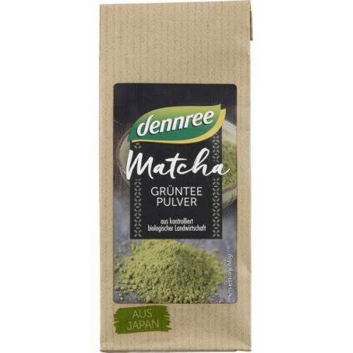 Matcha pulbere de ceai verde, eco-bio, 30g - Dennree