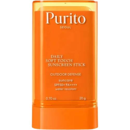 Stick pentru fata cu protectie solara SPF 50+ PA++++ Daily Soft Touch Sunscreen, 20g, Purito