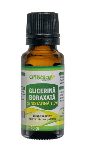 Glicerina boraxata cu nistatina 1.5%, 20g, Onedia