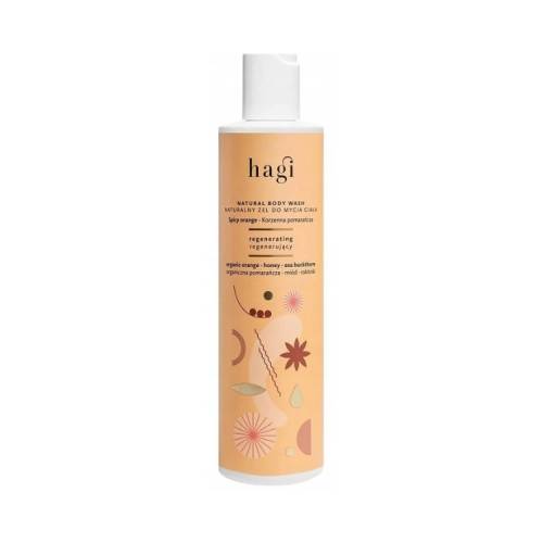 Gel de dus regenerant Spicy Orange, 300ml, Hagi